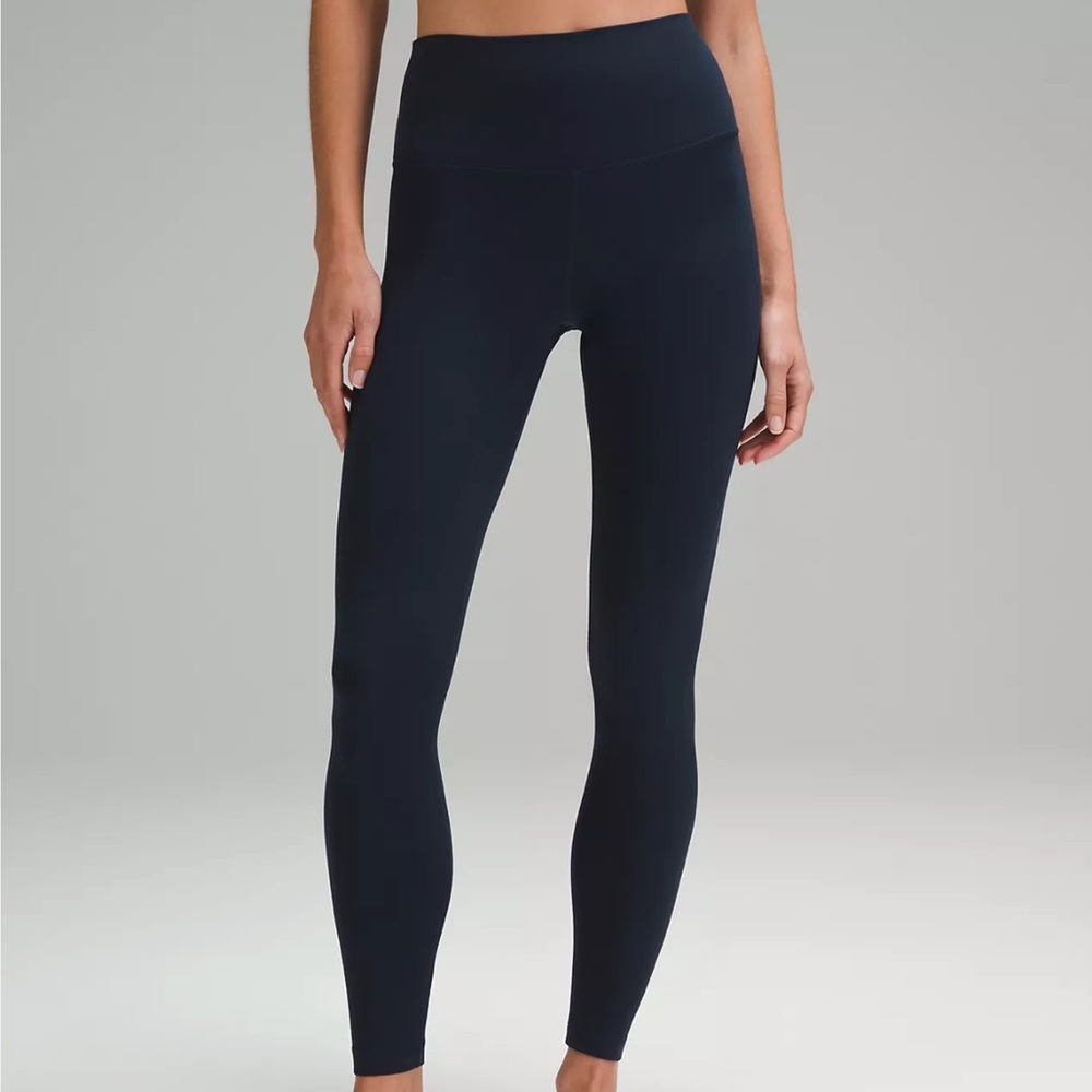 Navy Blue High Rise Lululemon Legging